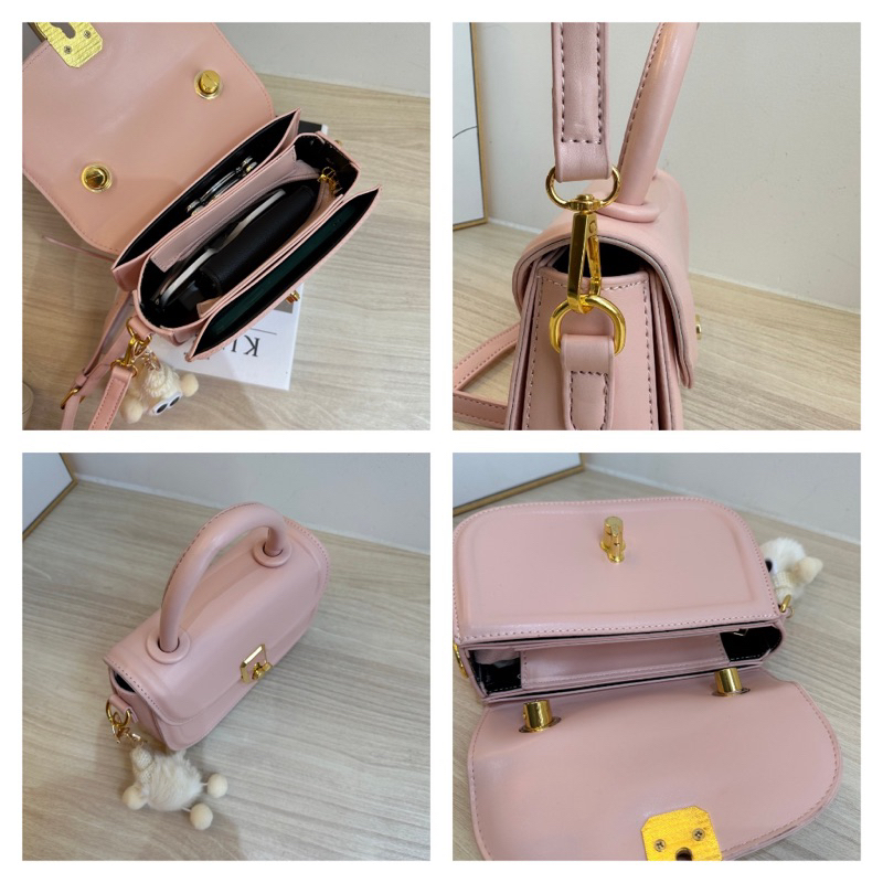 Túi đeo chéo nữ MM Bags da đẹp size 20 túi xách đi chơi