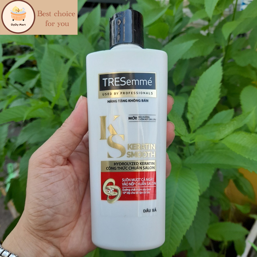 Dầu Xả TRESemmé Keratin Smooth Vào Nếp Suôn Mượt 140g Keratin Smooth Conditioner