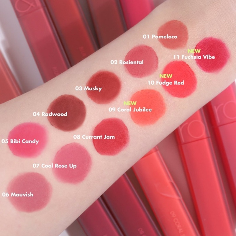 Son Romand Blur Fudge Tint Full Màu Hàn Quốc 5g