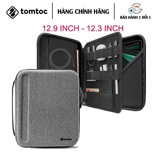 Túi Chống Va Đập Tomtoc  Protfolio Holder Hardshell iPad Pro 12.9 inch & Surface pro 12.3 inch