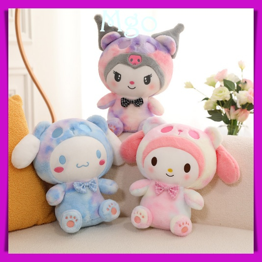 Gấu Bông Hình Kulomi Melody  Nhuộm Màu Đáng Yêu,Thú Nhồi Bông Giai Điệu Cho Bé Gái