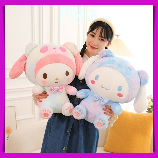 Gấu Bông Hình Kulomi Melody  Nhuộm Màu Đáng Yêu,Thú Nhồi Bông Giai Điệu Cho Bé Gái