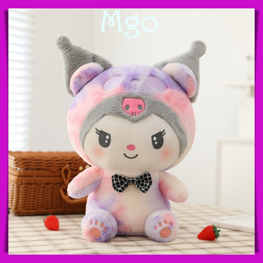 Gấu Bông Hình Kulomi Melody  Nhuộm Màu Đáng Yêu,Thú Nhồi Bông Giai Điệu Cho Bé Gái