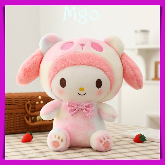 Gấu Bông Hình Kulomi Melody  Nhuộm Màu Đáng Yêu,Thú Nhồi Bông Giai Điệu Cho Bé Gái