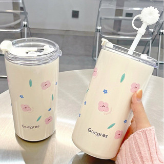 Ly Giữ Nhiệt Blossom, Cốc Giữ Nhiệt 480ml, Ly giữ Nhiệt Có Ống Hút Blossom