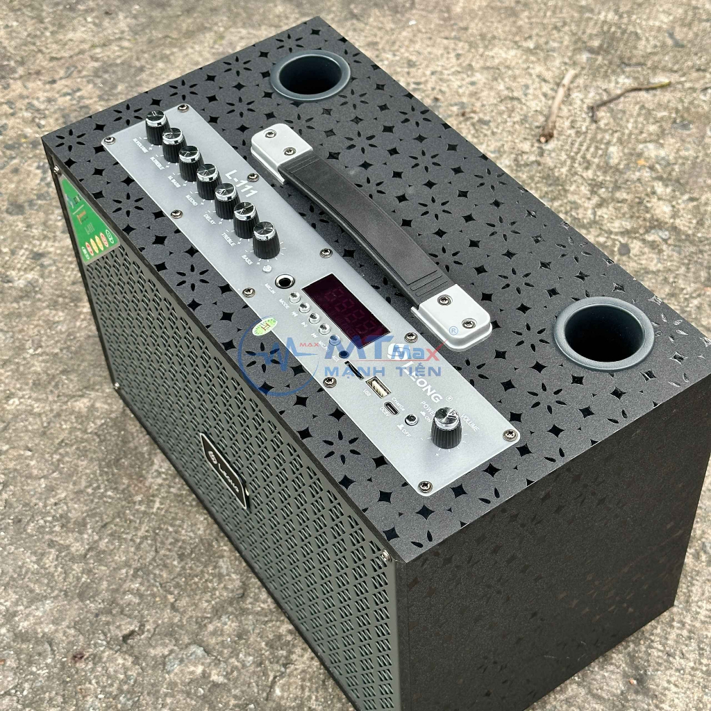 Siêu Phẩm Loa Karaoke LEONG L111, Bass 20 Âm Thanh Trung Thực Đa Dạng Kết Nối BT, AUX, USB, TF Tặng Bao Đựng Micro