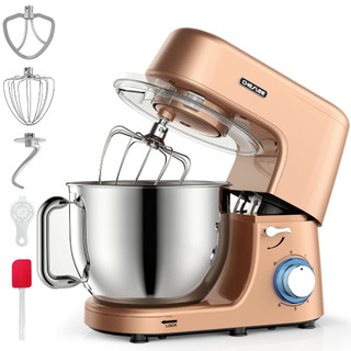 (Bản UK, Đức) Máy nhào bột  CHEFLEE SM-1508 8L 1800W - Hàng chính hãng - Bánh răng kim loại khỏe vô  cùng