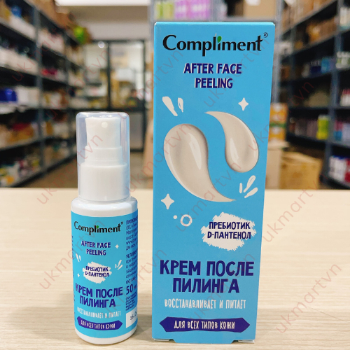 Tẩy Da Chết Hoá Học Peel Da Compliment & Kem Dưỡng Compliment Phục Hồi Da Sau Peel