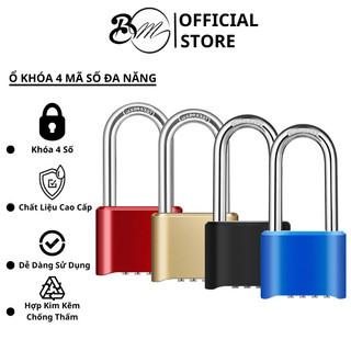 Ổ khóa mã số 4 mã , ổ khóa mật khẩu 4 chữ số thay thế chống thất lạc chống rỉ sét tiện dụng sp41233238