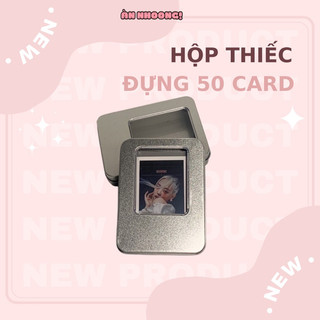 Hộp thiếc đựng Toploader, Card Official, Lomo, Sticker