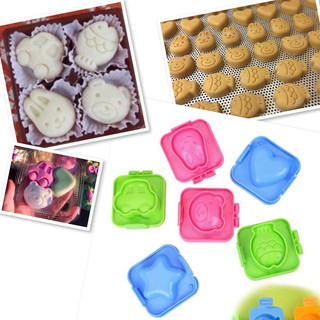 Khuôn Bento ép trứng, ép cơm, bánh dẻo,thạch, bánh nướng, bánh dẻo