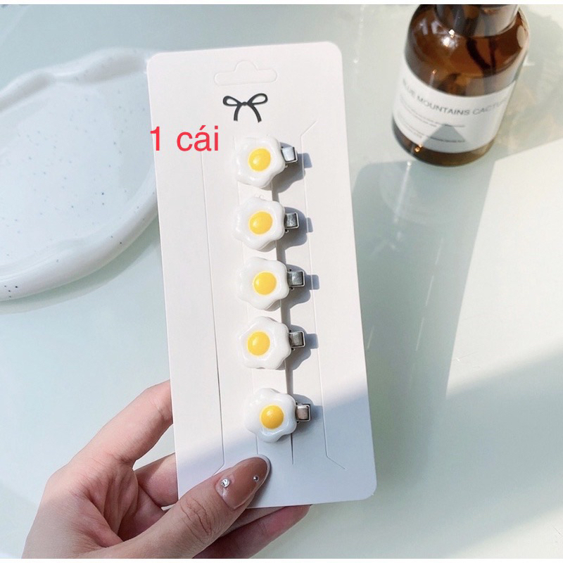 Kẹp tóc hình trái tim/ quả đào/ nơ/ trái tim thời trang cho nữ