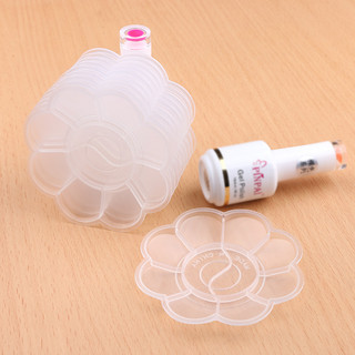 Bảng Pha Màu Sơn Móng Hình Hoa Trong Suốt