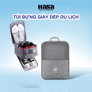 Túi đựng giày dép du lịch, thể thao tiện dụng 3 ngăn chống nước HASA TDG04
