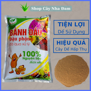 Bánh Dầu Đậu Phộng Gói 1Kg Phân Hữu Cơ Cho Mọi Cây Trồng, Cây Cảnh