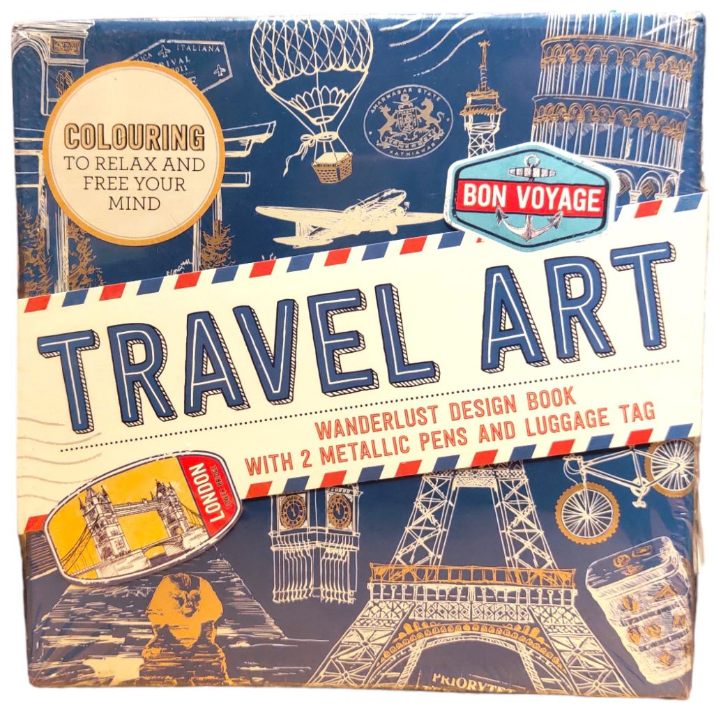 Sách -Travel Art by Bon Voyage