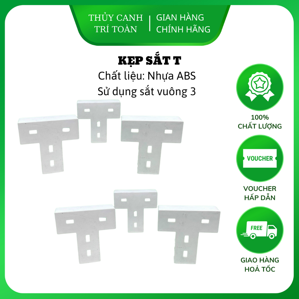 Nẹp sắt bằng nhựa dùng để nối giàn thủy canh