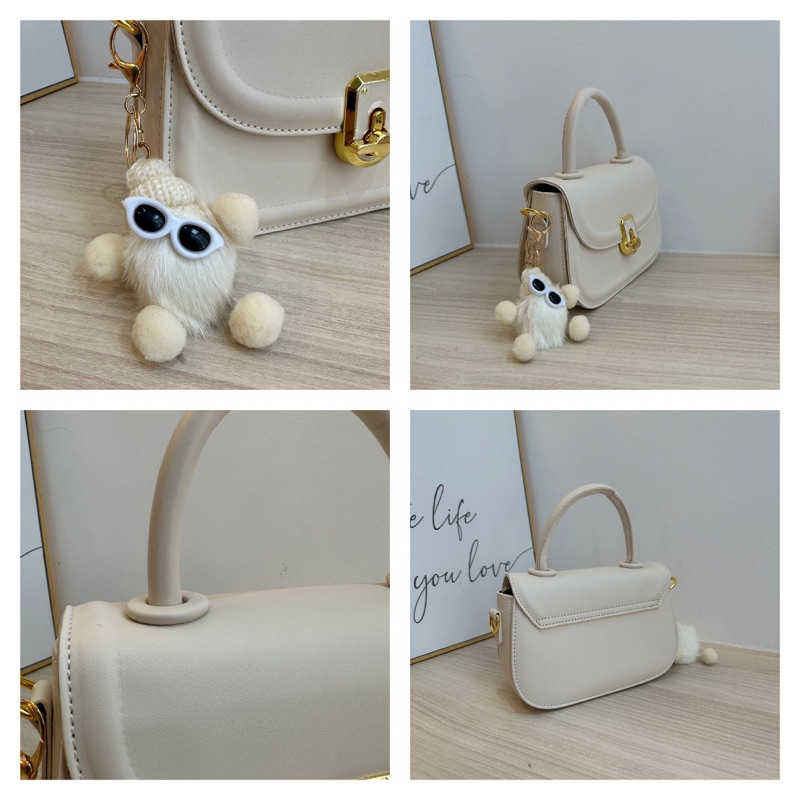 Túi đeo chéo nữ MM Bags da đẹp size 20 túi xách đi chơi
