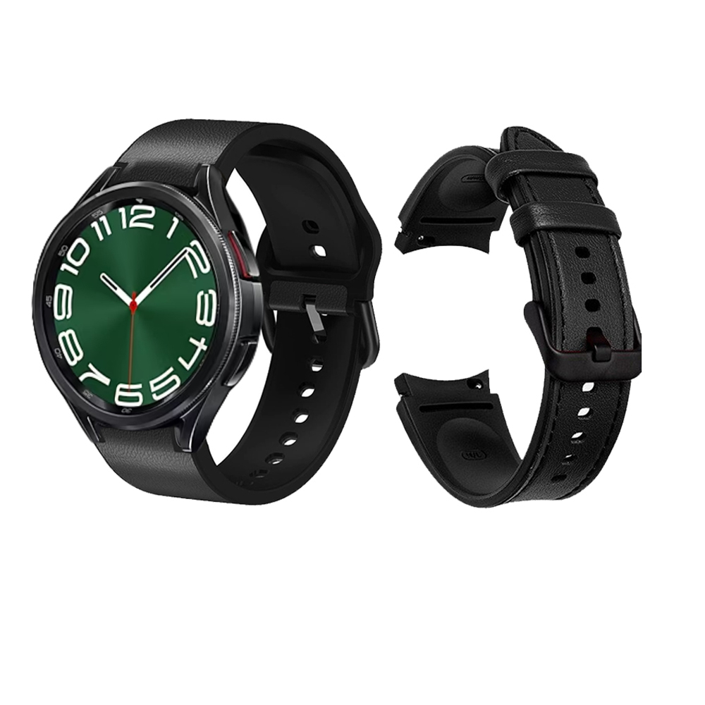 Dây đeo da cao su Eco Hybird Galaxy Watch 6,Galaxy Watch 5,Watch 4