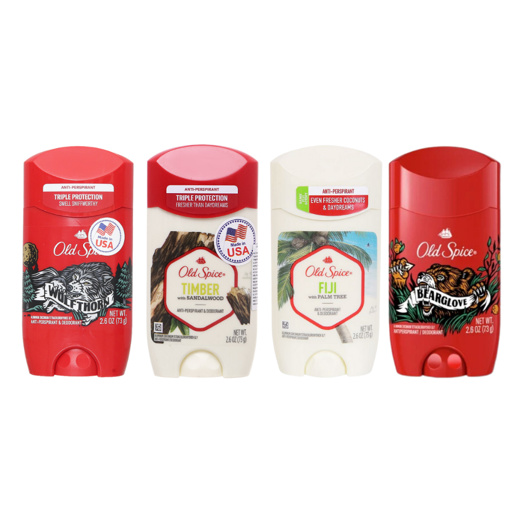 Lăn Khử Mùi Old Spice Sáp Nhiều Mùi Hương Ngăn Mồ Hôi Cho Nam Giới 73g 85g
