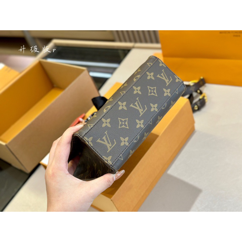 Túi xách nữ, túi tote sac plat L.V bản to full box đầy đủ logo kèm tag túi