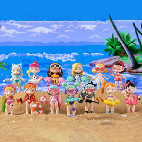 Mô hình Blind Box Laura Pool Fight Series  - Toycity