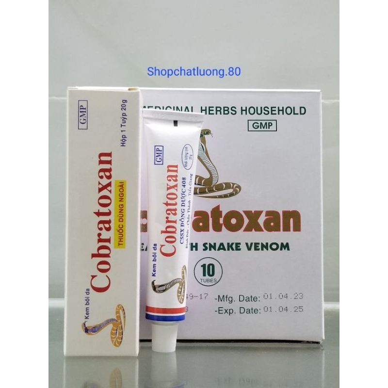 Kem xoa bóp Cobratoxan 20g