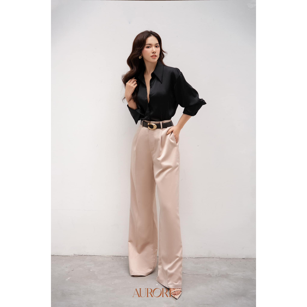 Áo sơ mi lụa Aurore Cloth