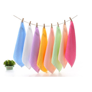 Khăn mặt trẻ em sợi tre mềm mại 25x25cm