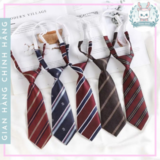 Cà vạt thắt sẵn cho bé trai bé gái phong cách dễ thương(Giá Sỉ)- Cà vạt cho bé trai bản nhỏ caravat ngắn 6cm thắt sẵn