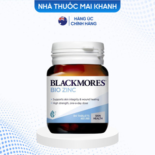 Blackmores Bio Zinc - Viên uống bổ sung kẽm tự nhiên 84 viên, viên uống kẽm úc