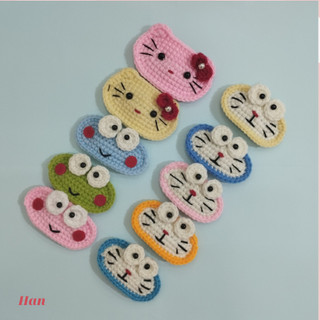 Kẹp tóc bằng len handmade siêu dễ thương