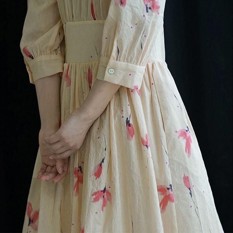 Đầm kiểu đầm vintage nhiều mẫu chất vải đẹp