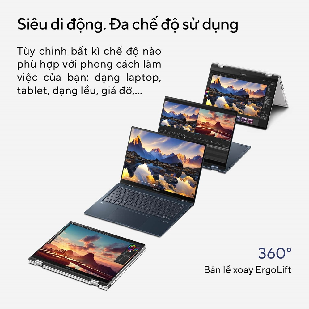 Laptop Asus Zenbook 14 Flip OLED UP3404VA-KN038W