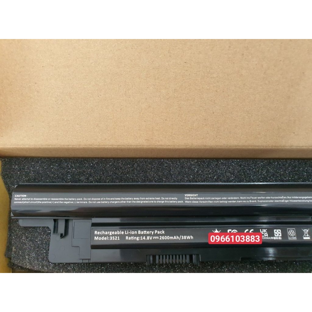 Pin Laptop Dell 14 3421 5421 3437 N3421 N5421 3521 3537 5521 5537 N3521 N5521 N5537 3721 5737 New Zin 40W XCMRD