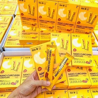 Thạch nghệ đông trùng hạ thảo hộp 7 thanh