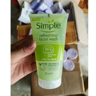 [Chính Hãng] Sữa Rửa Mặt Simple Lành Tính Sạch Da
