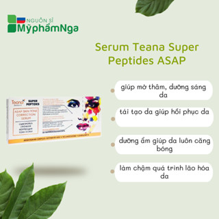 Serum Teana Super Peptides ASAP dưỡng trắng, mờ thâm