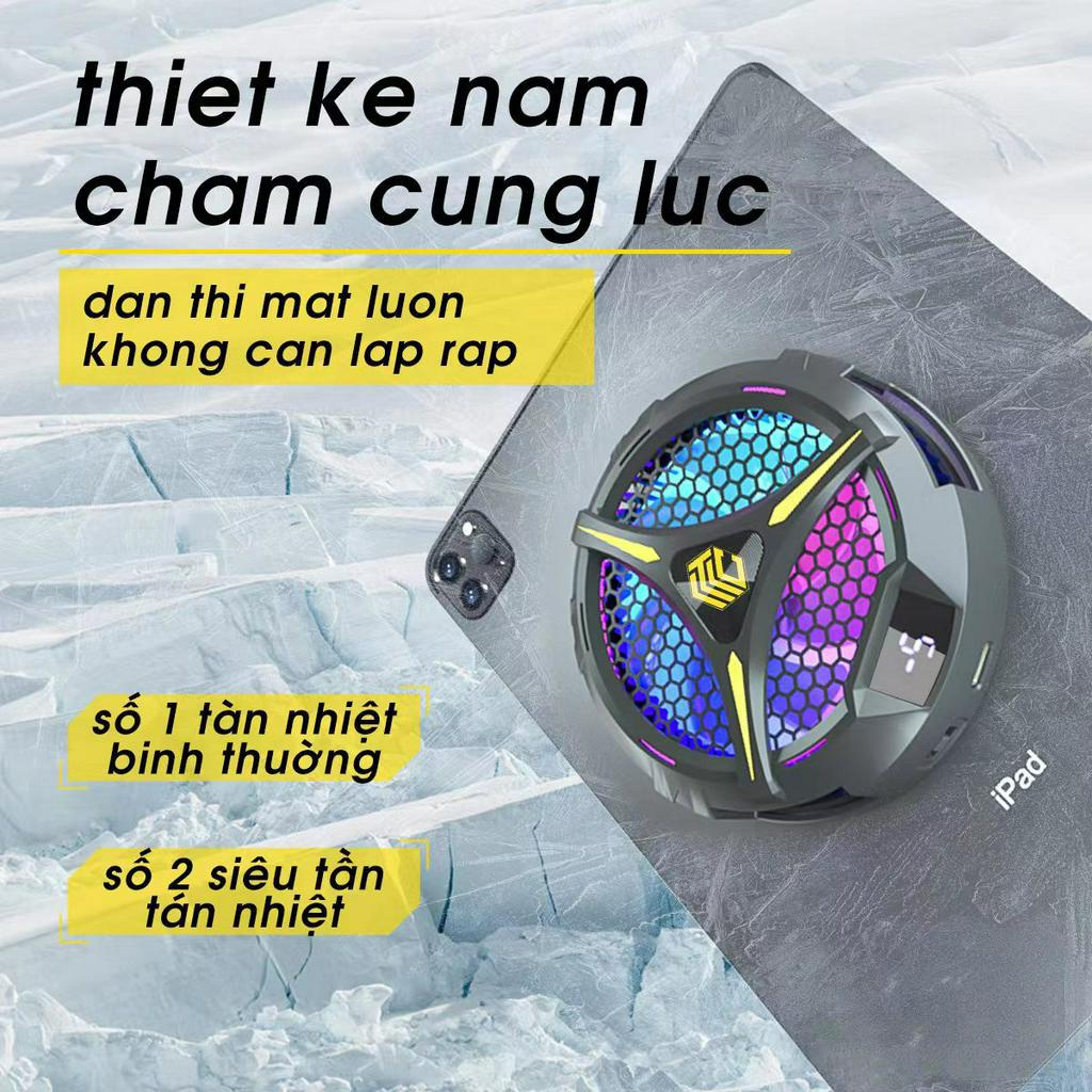 Quạt tản nhiệt sò lạnh IPAD,Tản nhiệt sò nóng lạnh 27W siêu lạnh dành cho máy tính bảng TC-3MAX