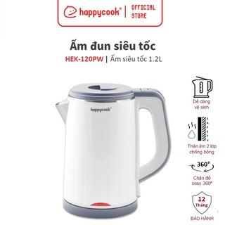 Ấm siêu tốc Happy Cook 1.2L HEK-120PW