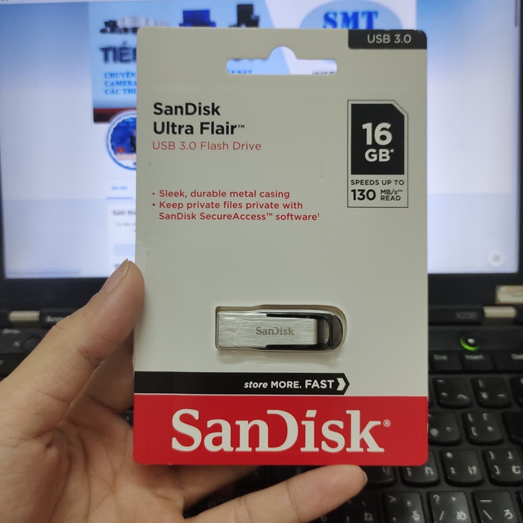 USB Boot Cứu Hộ 3.0 16GB 32GB SanDisk Ultra Flair CZ73