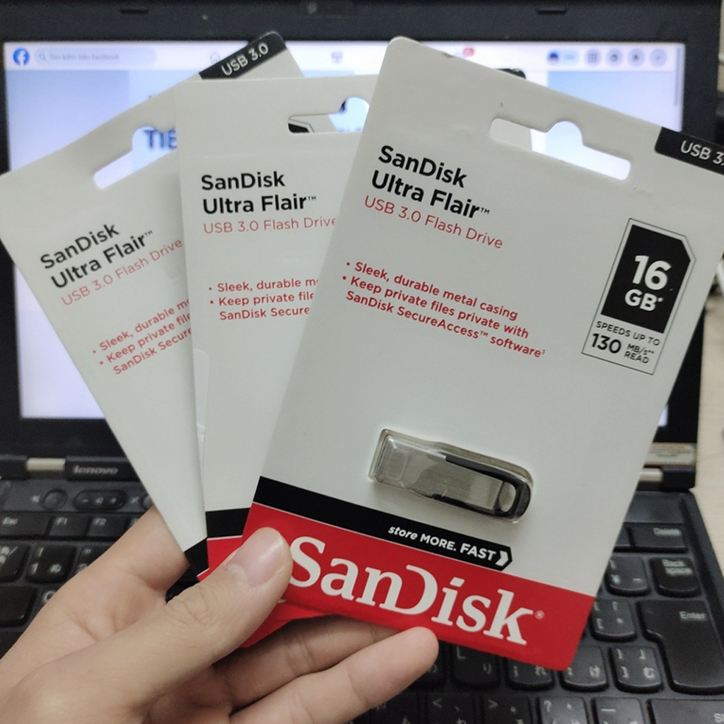 USB Boot Cứu Hộ 3.0 16GB 32GB SanDisk Ultra Flair CZ73