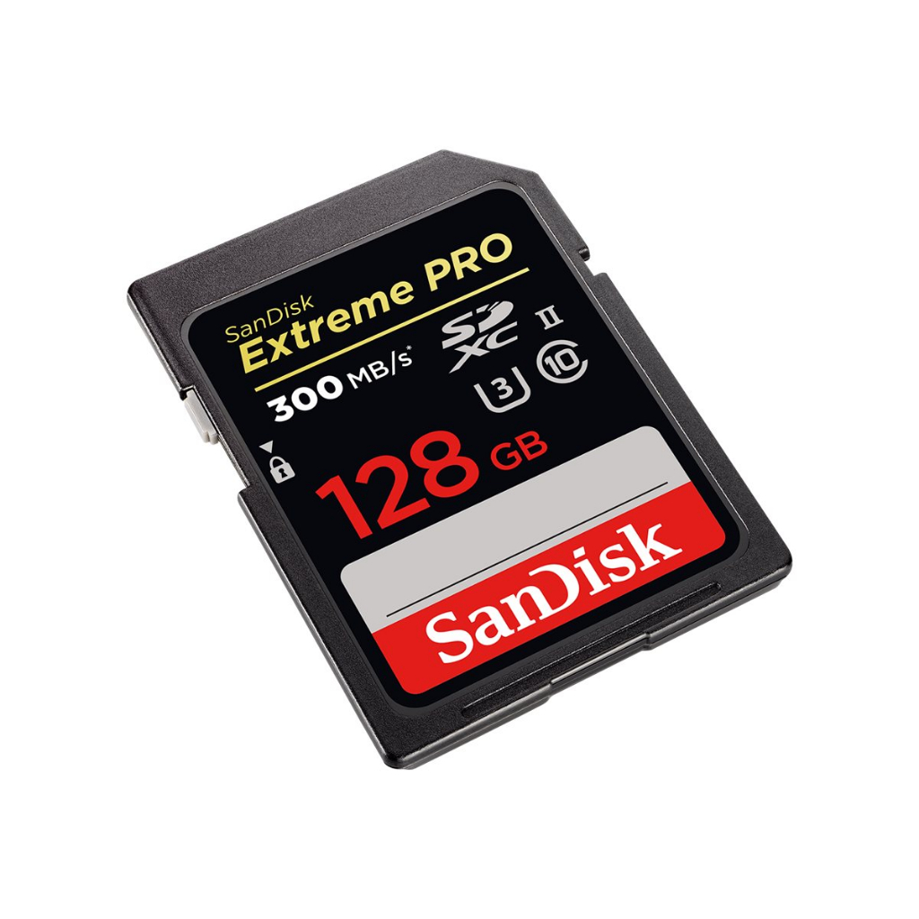 Thẻ nhớ SDXC SanDisk Extreme Pro 64GB / 128GB UHS-II U3 300MB/s - Bảo hành 5 năm