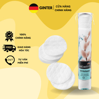 Bông tẩy trang Ebelin140 miếng bông tẩy trang 100% cotton nhập khẩu Đức