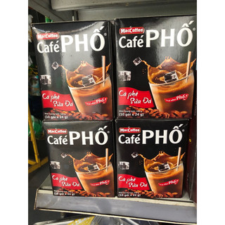 cà phê phố sữa đá 10 gói lớn x24g