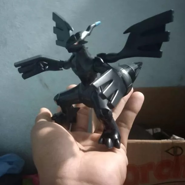 Mô hình pokemon plastic model zekrom truyền thuyết hỏa tiển đen 11-2