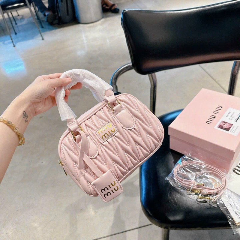 Túi quai xách kèm dây đeo chéo có hộp xịn xò Rosabeli