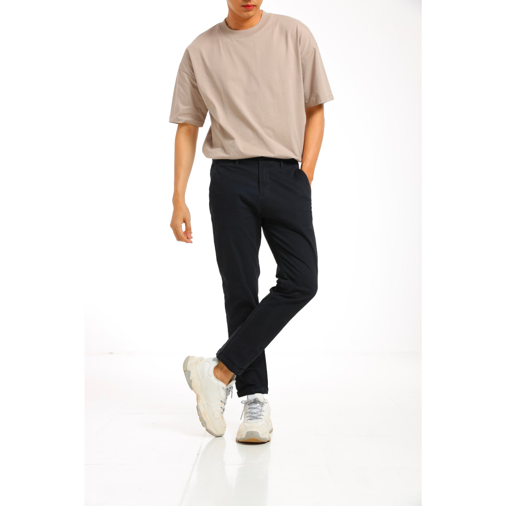 [Mã FADEP2212 giảm 10k đơn từ 99k] Quần Kaki Nam ICONDENIM Slim Fit Basic QKID0022