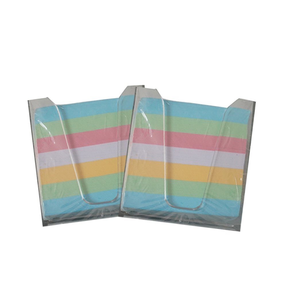 HỘP GIẤY NOTE 5 MÀU XUKIVA KHÔNG KEO