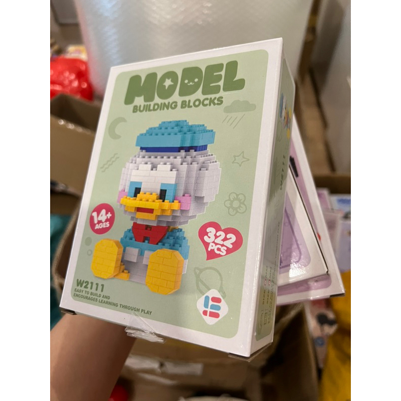 Disney Mô hình Động Vật mini 3D Dễ Thương cho bé MODEL